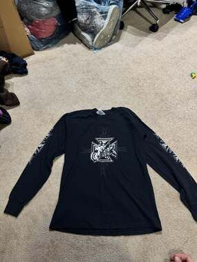 Vintage Sturgis North Salmon Arm BC Long Sleeve Biker Shirt ‘Like west coast’